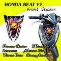 Honda Beat Fi Version 3 Front sticker Accessories for Beat version 3. 