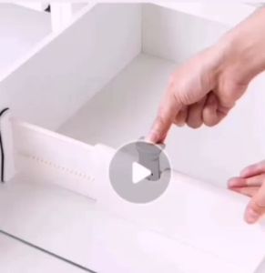 SG Local Seller Retractable Drawer divider wardrobe divider Combinable cabinet partition