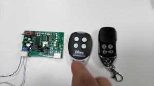 100% Compatible DITEC Rolling Code BIXLP2 BIXLS2 BIXLG4 Remote Control 433 mhz Handheld Transmitter Garage Gate Door Opener