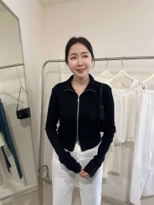 Áo Khoác Ngoài Thường Ngày Hai Khóa Kéo Widelia Dành Cho Nữ Mùa Xuân 2025 Thiết Kế Mới Cảm Giác Mỏng Ôm Vừa Vặn Ngắn Áo Khoác Ngoài