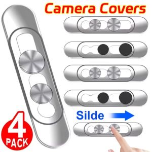 4Pcs Front Camera Protector Privacy Webcam Slide Sticker for IPhone 17 16 15 14 Pro Max 17e Ultra-Thin Camera Security Covers