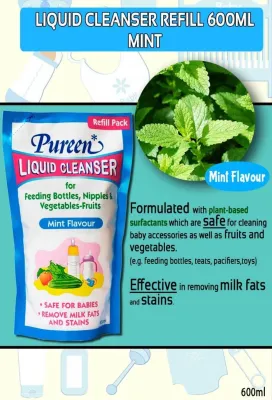 [PUREEN] - BUNDLE OF 3 - Liquid Cleanser Refill 600ml CARTON SALE