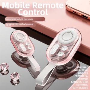 RQZN | Phone Camera Remote Bluetooth Controller for Photos Videos and eBooks Page Turning