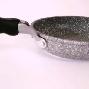 Durable Stone Frying Pan28/26/24/20cm Wok Non-stick Pan Skillet Cauldron Induction Cooker Pans Pancake Egg Gas Stove Home