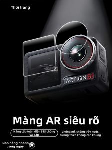 SHISHUOFAN | Tempered Glass Film for Action Cam High Definition Shatterproof