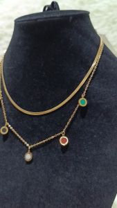 Kalung Wanita Terbaru Anti Karat - Kalung Korea - 001-004