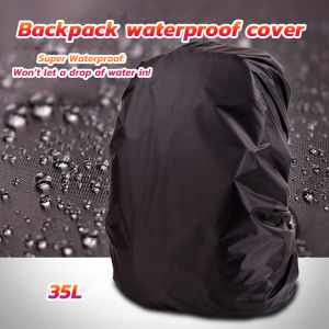 Seeko Backpack waterproof cover 35L Adjustable Waterproof Dustproof Rain Cover