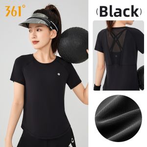 361° | Thin Breathable Mesh Summer Short Sleeve Sports T-Shirt