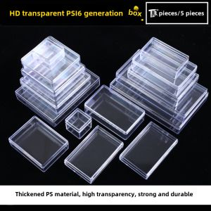 Mini Transparent Plastic Box for Earrings Rings Bracelets and Accessories with Lid Chic Small Size Jewelry Storage Box