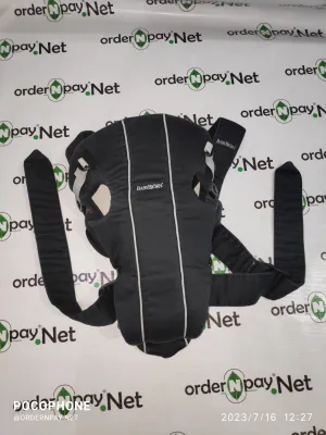Preloved Baby Bjorn Baby Carrier Original black