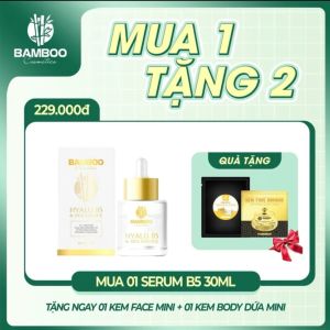 (Mẫu mới 30ml) Serum phục hồi trẻ hóa da B5 BAMBOO