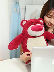 Strawberry Bear ITS ME Second Generation Mystery Box Flocking Figure Toy Gift