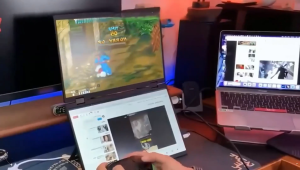 【Local warehouse & Warranty】ZOOMDEIN 14‘’/15.6 IPS 1080P/2K/4K Single/Dual Screen Ultra-Thin Portable Monito with TypeC HDMI USB-C Led HDR  for IPS PS4 PROXBOX PC etc. Delivered within 72 Hours