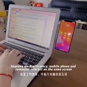 Magnetic Laptop Expansion Phone Holder Aluminium Alloy Premium Quality