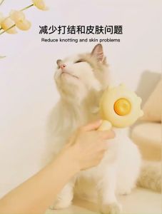 Pet Cat Defluffing Comb Hair Needle Brush Grooming and Massage Hair Remover Tool