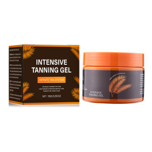 150ML Intensive Tanning GEL NATURAL Tan EnhancerAccelerator Bronzing เตียงอาบแดด Lasting Moisturizing Face Body Self Tanner ครีม
