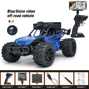Kmoist | RC Car Model with Video Call HD Camera Radio Off-road Remote Control Climbing Vehicle Outdoor Cars Drift Racing Toys for Boys