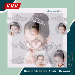Mahkota Kecil Anak: Aksesoris Pesta Anak & Mahkota Wisuda Bridesmaid