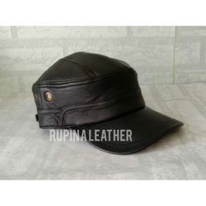 Topi pria wanita komando kulit asli original