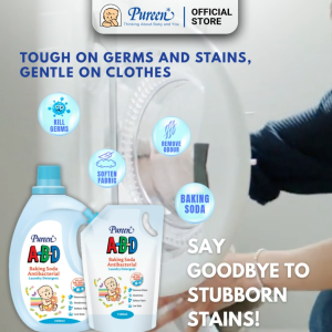 Pureen A-B-D with Baking Soda Detergent Refill Pack 1.5 Litre