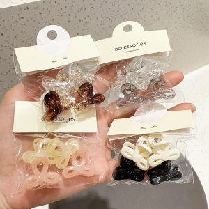 กรงเล็บผมปมผีเสื้อขนาดเล็ก เรียบง่าย เครื่องประดับผมเจ้าหญิงผมคว้ามินิ เสื้อท่อนบน กิ๊บติดผม สไตล์เกาหลี กิ๊บติดผม