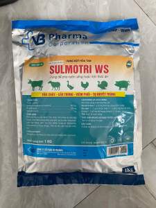 1 Gói Sulmotri 100g Phòng Và Xử Lý Cầu Trùng Tiêu Chảy Tụ Huyết Trùng Viêm Phổi Ở Gà Ngan Vịt Và Heo Gia súc