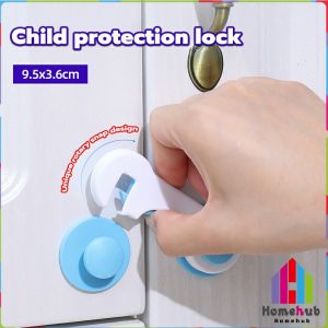 Homehub Cabinet Door Lock Child Safety Proof Drawers Oven Toilet Cabinets Refrigerator Round Lock