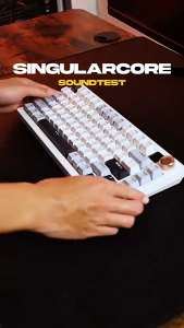 Neolution Singular Core Tri-Mode คีย์บอร์ด Gasket 81Key Hot-Swap ได้ แบต 4000mAh มีหน้าจอ TFT