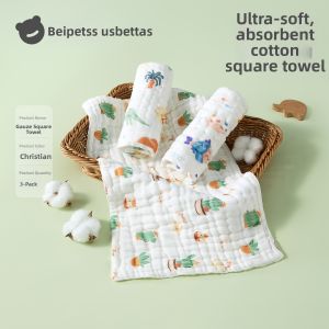Usbettas | Cotton Baby Hand Towel For Saliva Wiping Face Washing Burping