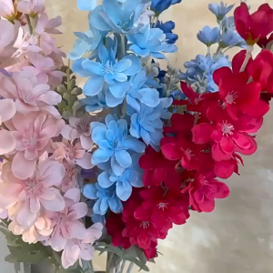 87CM Artificial Hyacinth Artificial delphinium Artificial Flower for wedding Bedroom Wedding