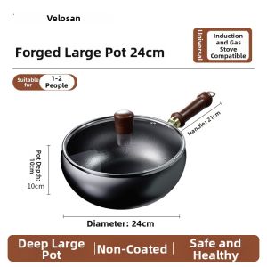 Velosan | 0 Coating Hammered Wok 24CM