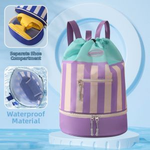 Waterproof Children Dry Wet Separation Backpack