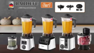 8 in 1 Blender Heavy Duty Original 5.6 L Food Processor Vegetable Fruit Juicer Ice Crusher Meat Grinder