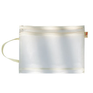 กระเป๋าใส่เอกสารแบบพกพาความจุขนาดใหญ่ 2 ชั้น สำหรับนักเรียนชั้นประถมศึกษาและมัธยมต้น กระเป๋าใส่กระดาษทดสอบวิชาการเฉพาะ