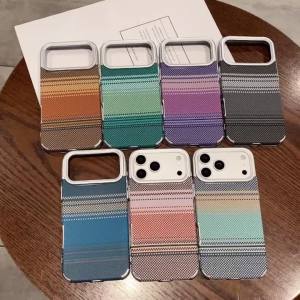 Ốp Điện Thoại iPhone Chất Liệu Sợi Carbon Cao Cấp Mặt Lưng Mềm TPU Chống Sốc Thiết Kế Nổi Tương Thích Với Pro Max