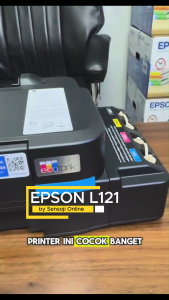 Printer Epson L121 InkTank Print Only Tinta Original 664 Garansi Resmi 2Th Epson Indonesia Ukuran Kertas A4 Letter Legal