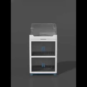 Dish Rack Organizer Cabinet Multifunctional Kitchen Tableware Cupboard Storage Rack With Cover Dish Drain Cabinet with Drawer Plate Organizer