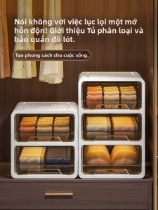 DISCO BEAR | Hộp Tidy Quần Áo Trong Ngăn Kéo 3 trong 1