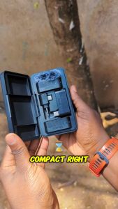 Ulanzi A100 / A-100 Wireless Lavalier Microphone for phones and cameras with clip and magnetic mount