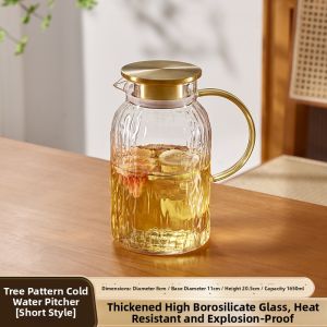 YAGANG | High Heat Resistant Glass Pitcher Large Capacity Teapot