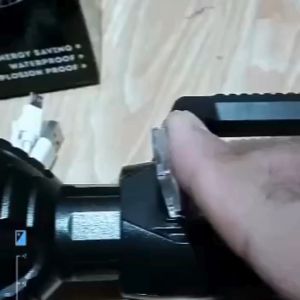 Senter Led Gagang Super Terang / Senter Cas Usb