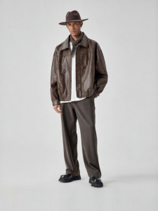 BODYDREAM | Retro Aged Anti-wrinkle Mens Jacket