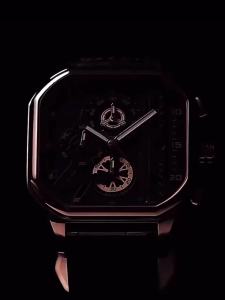 Swiss Genuine Same Automatic Mens Watch Waterproof Square Fashion Business Trends Calendar Quartz Watch Men