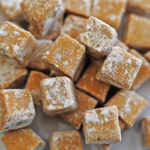 YEMA CARAMEL CUBES by Eden’s Pastillas - Low Sugar Snack Candy - 40 Pieces 200g