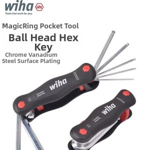 Wiha | Multipurpose Portable Ball-end Hex Key Steel Plated