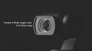 TELESIN S5-FLT-48-TDJ Wide Angle Lens Filter Cover for DJI Osmo Pocket 4 3 Camera