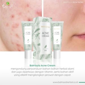Acne Cream Totol Batrisyia Herbal Jerawat Kempes Dalam Tiga Hari