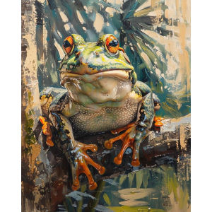 Animals Painting By Numbers for Adults DIY Kits HandPainted on Canvas Oil Picture Drawing Coloring By Number