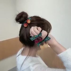 Dây buộc tóc cột tóc trái cherry siêu HOT thời trang