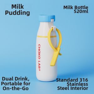 CHAKOLAB | Double-Drinking Portable Thermos Cup